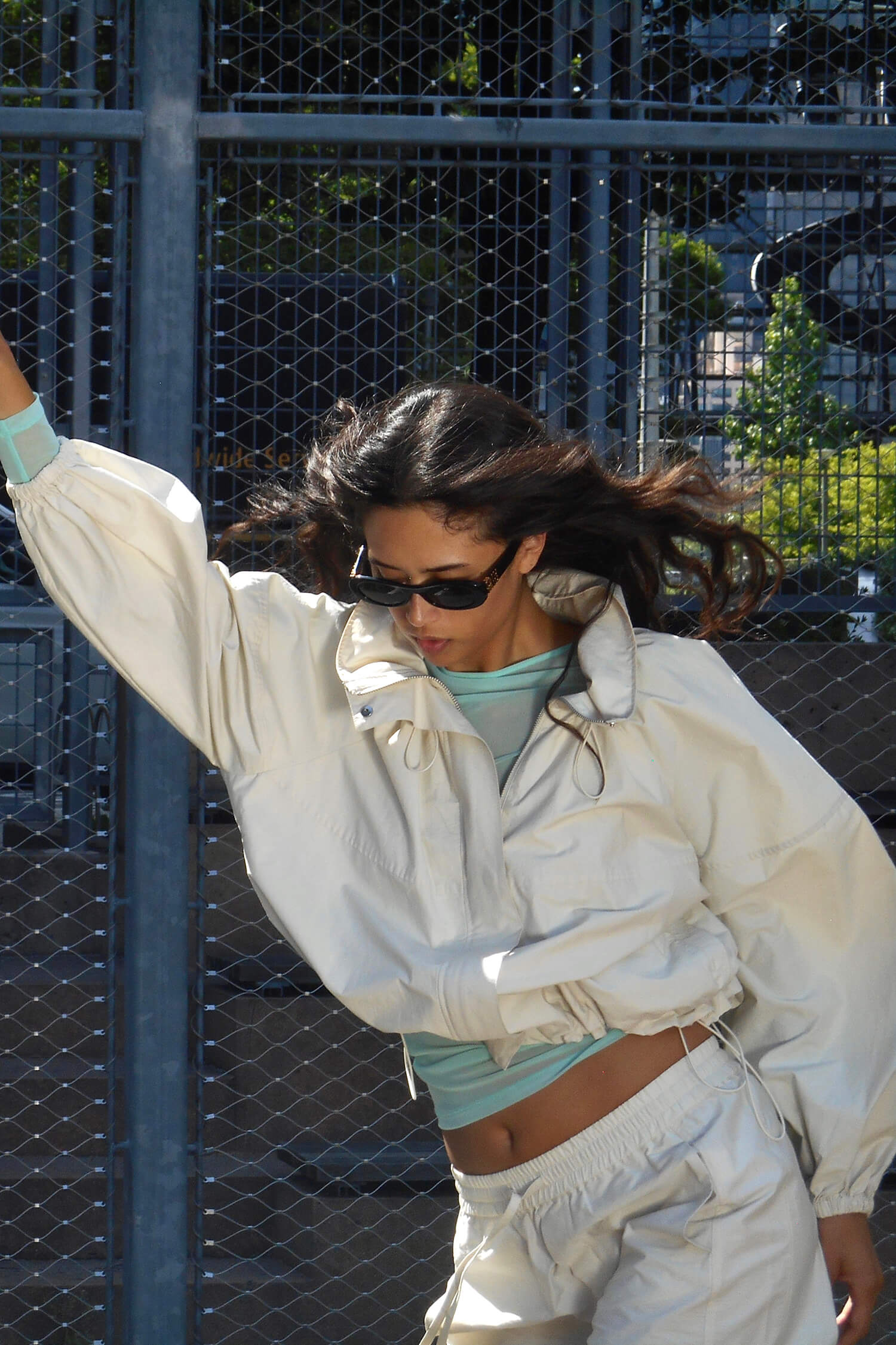 ALMA  JACKET IN IVORY