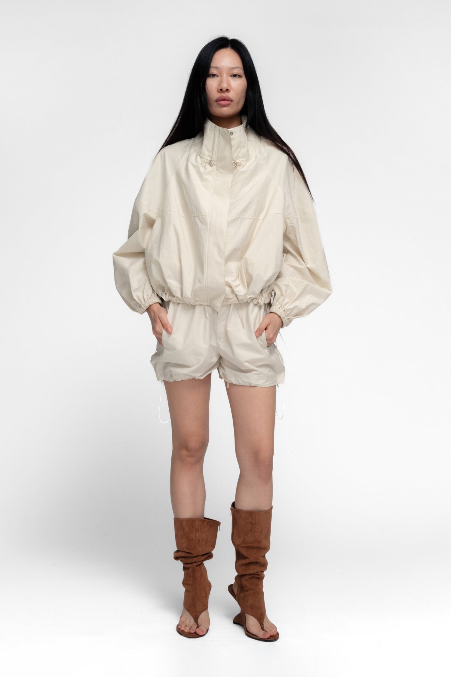ALMA  JACKET IN IVORY