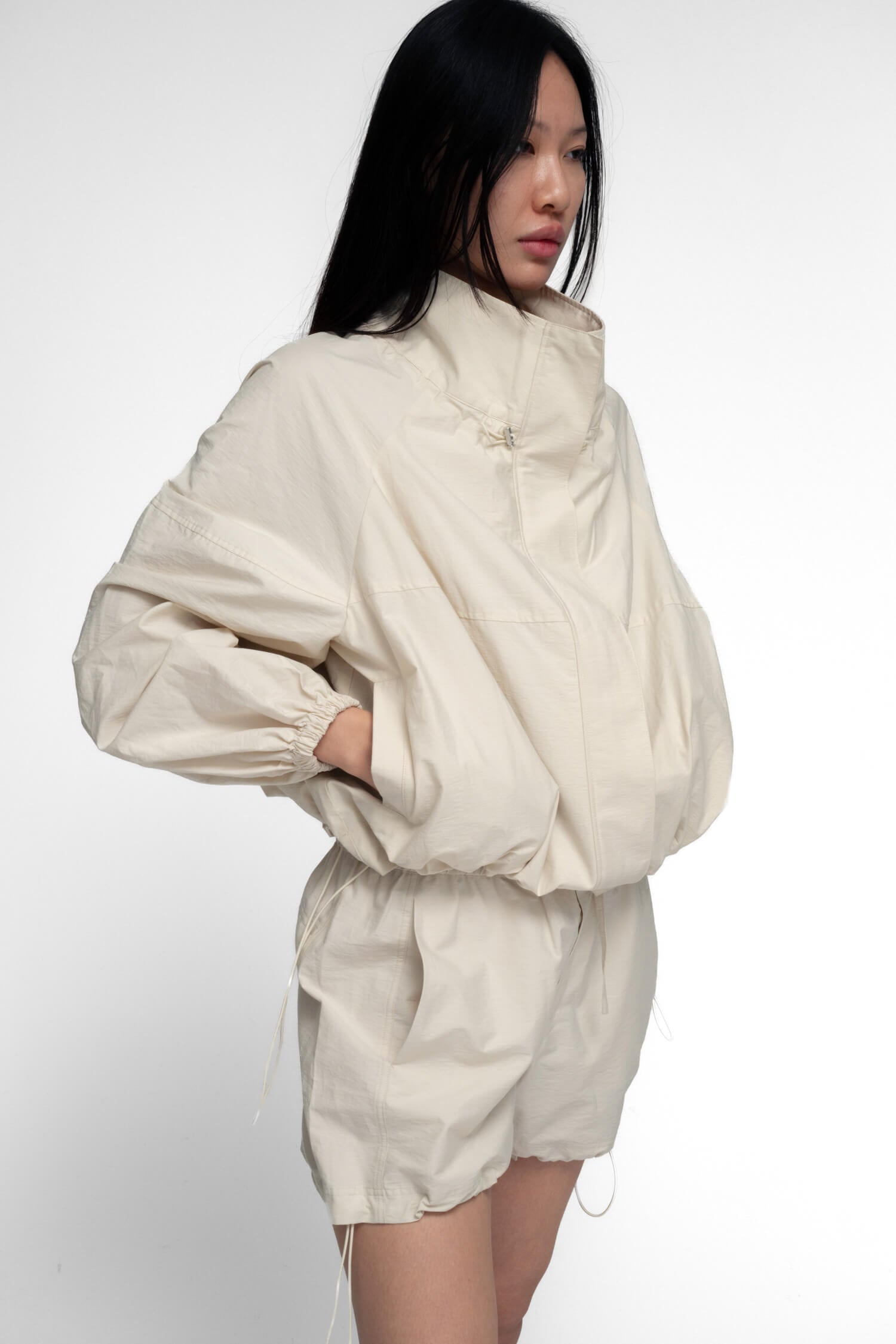 ALMA  JACKET IN IVORY